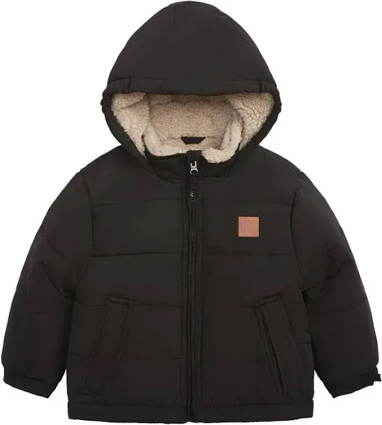 LONDON FOG Boys' Active Puffer Jacket Stylish Winter Coat