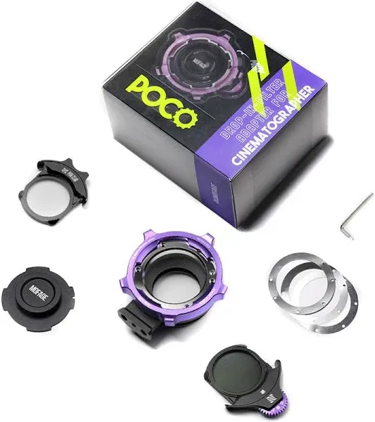 MOFAGE POCO Drop-In Filter Lens Adapter PL mount Lens to Sony E Canon RF Leica L