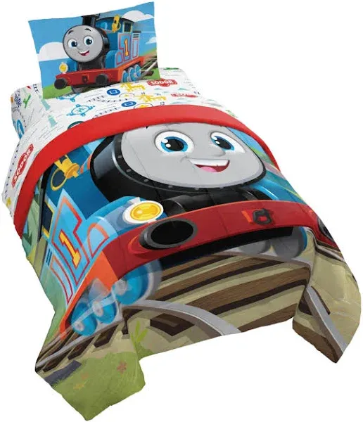 Jay Franco Sunny Side Up Thomas & Friends Toddler Bed Set