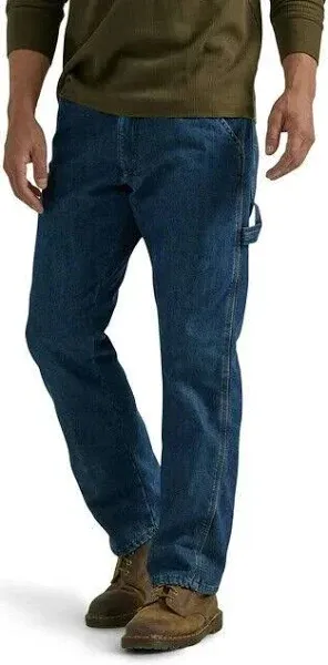 Wrangler Men's and Big Men's Relaxed Fit Fleece Lined Cargo Pant