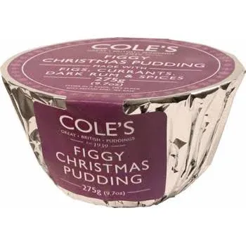 Cole's Figgy Christmas Pudding 275g