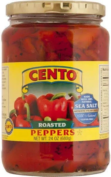 Cento Pepper Roasted, 12 Oz Jar