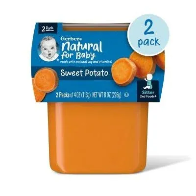 Gerber 2nd Foods Sweet Potato Baby Food