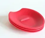 Crack'em Egg Cracker & Spoon Rest (3-pack) Candy Apple Red