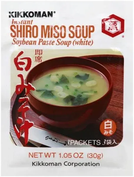 KIKKOMAN: Instant Shiro Miso Soup, 1.05 oz