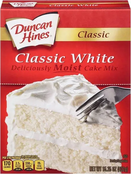 Duncan Hines Classic White Cake Mix