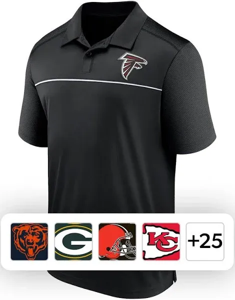 Atlanta Falcons Mens Polo Shirt Small