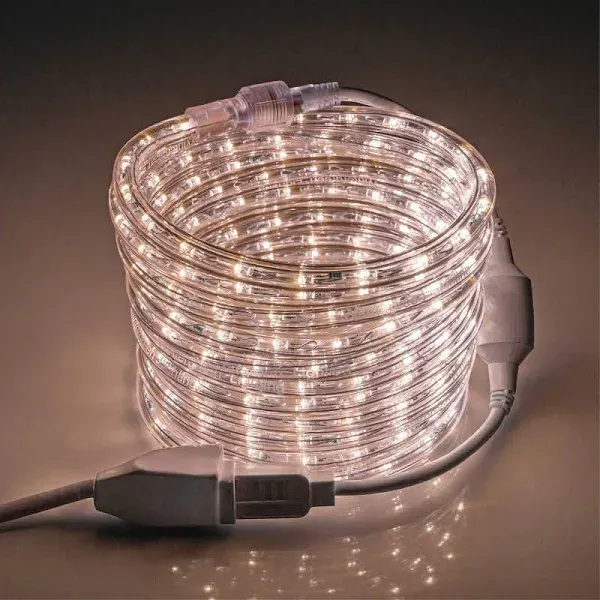 18 ft Heavy Duty LED Rope Light Kits Connectable Indoor Outdoor Tube Lights