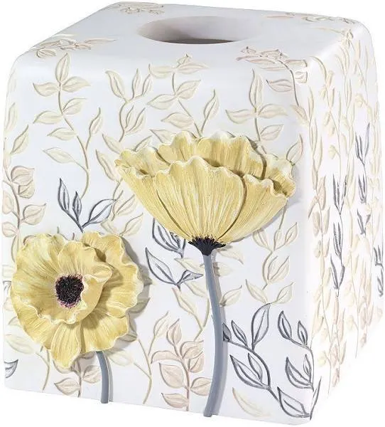 Avanti Linens Marielle Tissue Cover - Yellow