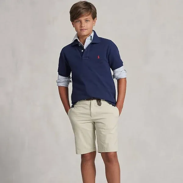 Polo Ralph Lauren Boys Straight Fit Stretch Twill Shorts