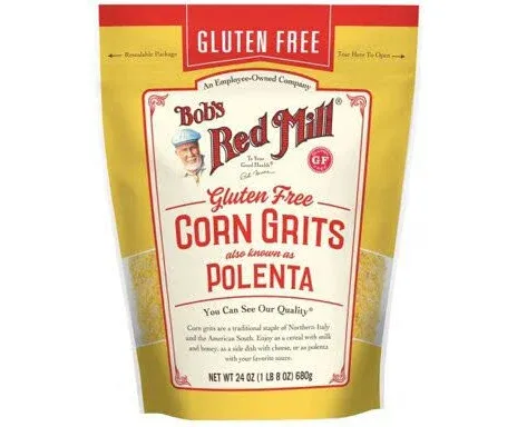 Bob S Red Mill Gluten Free Corn Grits Polenta 24oz