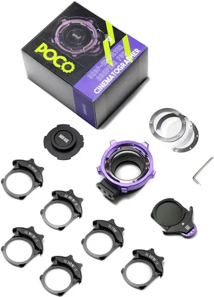 MOFAGE POCO Drop-In Filter Lens Adapter PL mount Lens to Sony E Canon RF Leica L