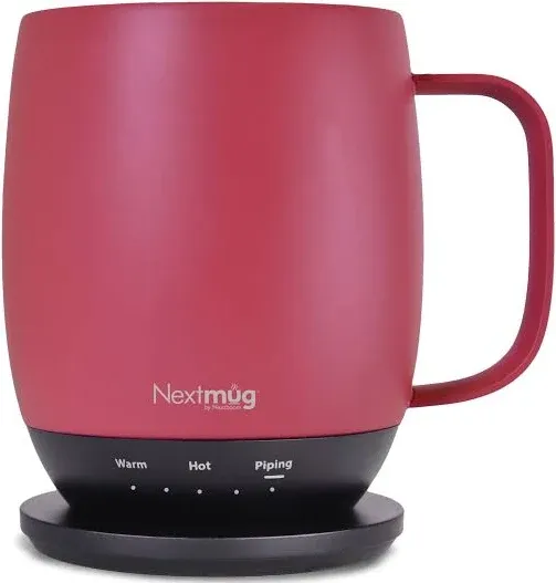 Nextmug - Temperature-Co<wbr/>ntrolled, Self-Heating Coffee Mug (Dusty Rose - 14 oz.)