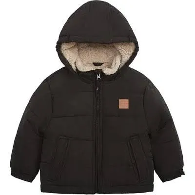 LONDON FOG Boys' Active Puffer Jacket Stylish Winter Coat