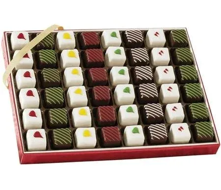 The Swiss Colony Christmas Petits Fours, Gift of 48