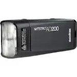 US Godox 2.4G AD200 TTL Double Head Pocket Flash Li-ion Speedlite + reflector