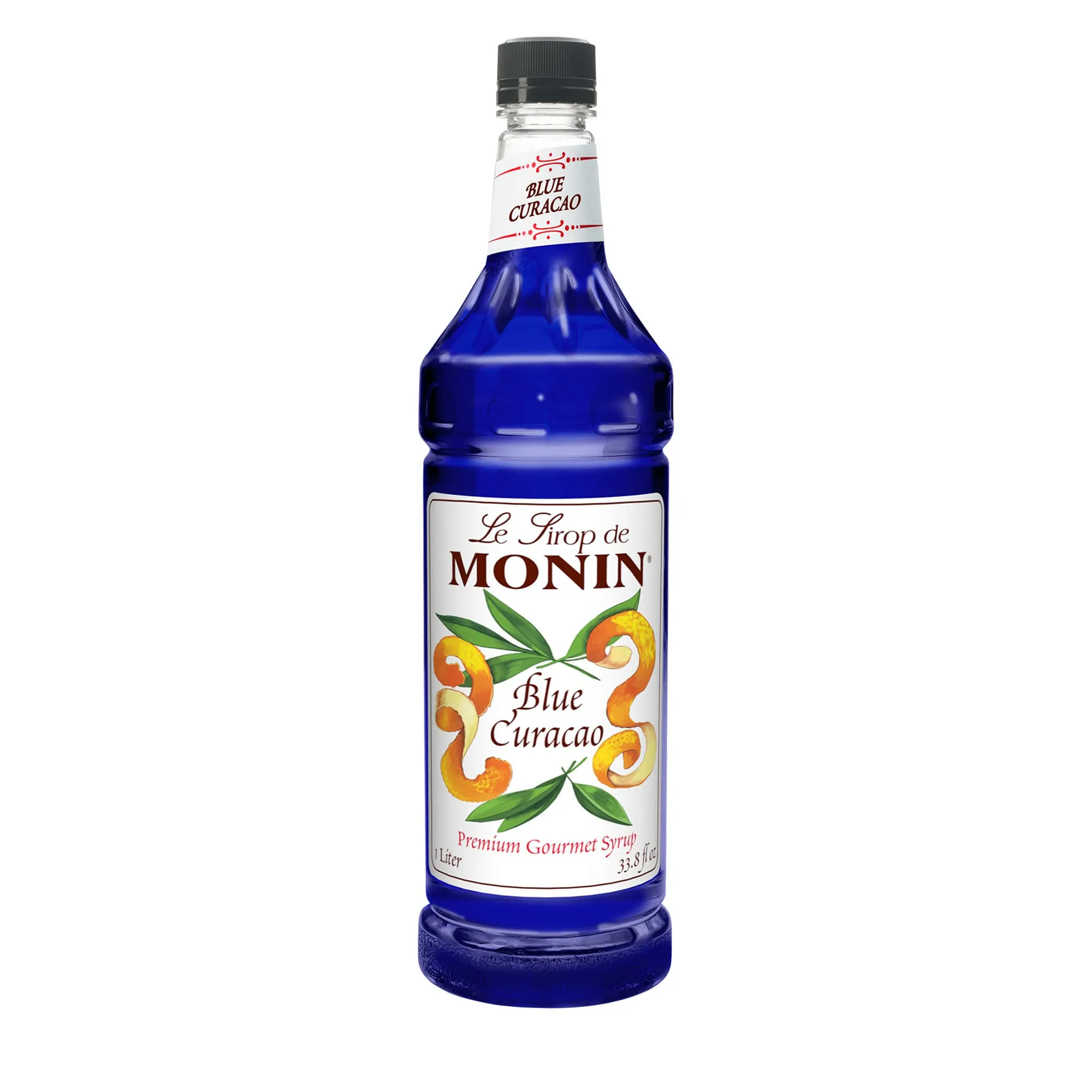 Monin Blue Curacao Syrup - Bottle (750mL)