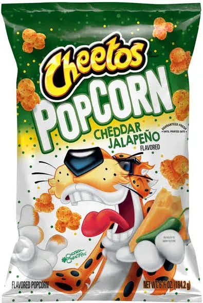 Cheetos Cheddar Jalapeno Popcorn