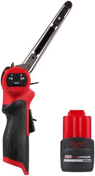 M12 FUEL 12V Lithium-Ion Brushless Cordless 1/2in.x18in.Ba<wbr/>ndfile&amp;M12 FUEL 1/4in.