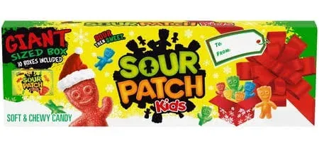 Sour Patch Kids Soft & Chewy Holiday Candy Giant Box