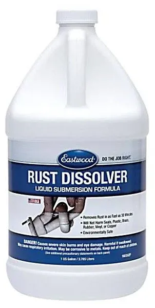 Eastwood Reusable Rust Dissolver Gel 1 Gallon for Engine Automotive Parts Tool