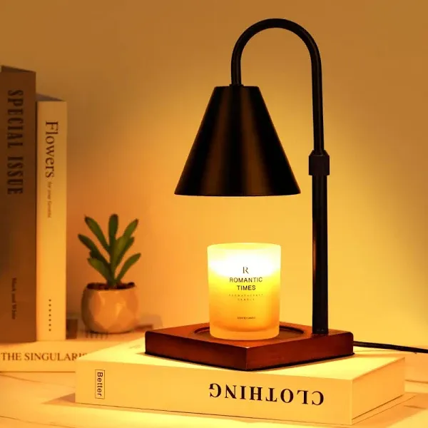 Modern Candle Warmer Lamp with Timer, Adjustable Dimmable Candle Lamp Warmer,...