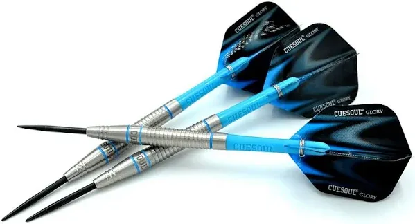 Cuesoul Glory 85% Tungsten Steel Tip Dart Set-blue line Colored