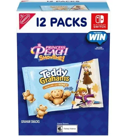 Honey Teddy Grahams Graham Snacks