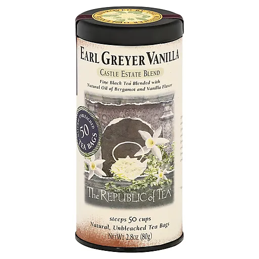 The Republic of Tea Earl Greyer Vanilla Tea Bags