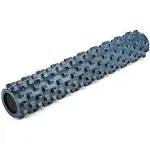 RumbleRoller Original Textured Foam Roller - Deep Tissue, Self Myofacial Release Massage Therapy Roller