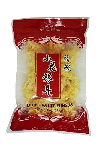 Dried White Fungus 特级小花银耳 Snow Fungus / White Fungus/tremella mushroom