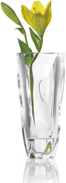 Mikasa Cassia Crystal Glass Vase, 12 Inch