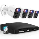 Swann 4 Camera 8 Channel 4K Ultra HD Audio/Video DVR Security System | SWDVK-856804MQB