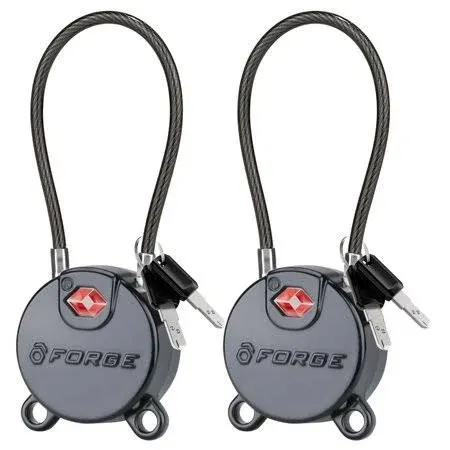 Forge TSA Approved Luggage Locks