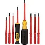 DeWalt DWHT66417 10-Piece Insulated Vinyl Grip Screwdriver Set