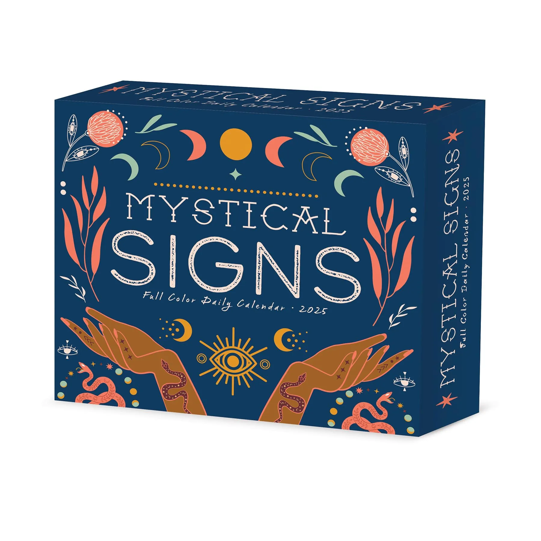 Mystical Signs 2025 6.2&#034; x 5.4&#034; Box Calendar