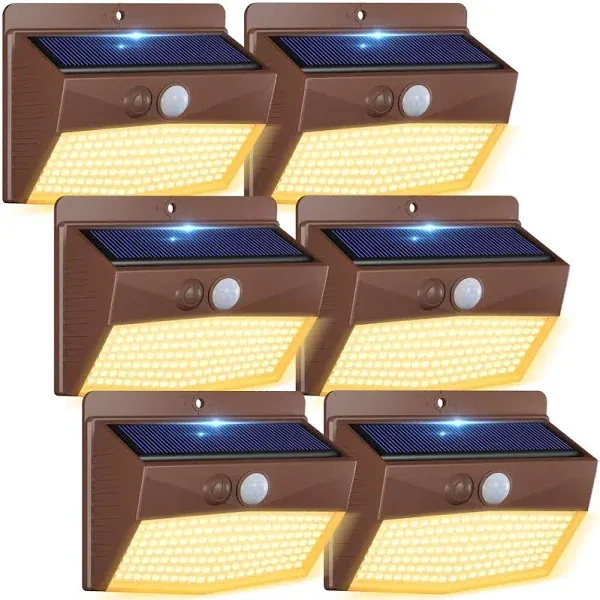 Solar Outdoor Security Wall Lights