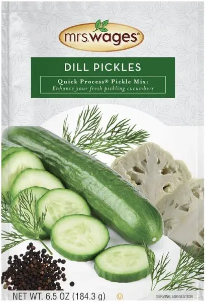 Mrs Wages: Dill Pickle Mix, 6.5 oz