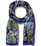 Louis C. Tiffany Iris Oblong Silk Scarf