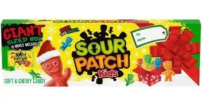 Sour Patch Kids Soft & Chewy Holiday Candy Giant Box