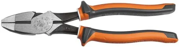 Klein Tools 20009NEEINS Heavy Duty Insulated Side-Cutting Pliers, Streamlined Design with Knurled Jaws and 1000 V Rating