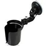 Zone Tech Recessed Folding Cup Drink Holder (Black)