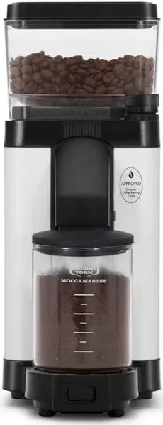 Moccamaster KM5 Burr Grinder - Polished Silver