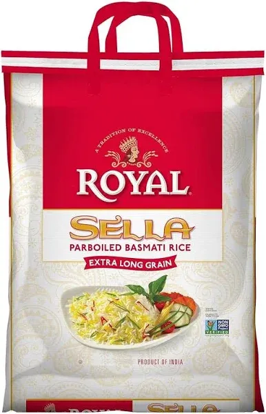 Royal Chef's Secret Parboiled Sella Extra Long Basmati Rice