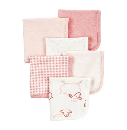 Carter's Baby Girls Wash Cloths