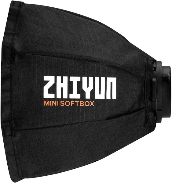 ZHIYUN Mini Dome Softbox Diffuser, Video Light Dome Diffuser for G60 /X100 /X60 /CX100 Light with ZY Mount