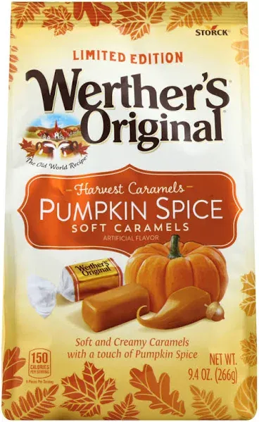 Werther's Original Pumpkin Spice Soft Caramels