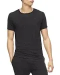 Calvin Klein Men's Ultra-Soft Modern Lounge Crewneck T-Shirt - Black - Size Small