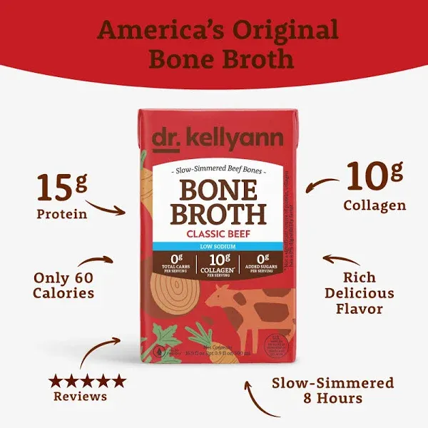 Dr. Kellyann Bone Broth Collagen Powder Packets