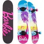 Barbie Skateboard with Printed Graphic Grip Tape - Great for Kids and Teens, ...